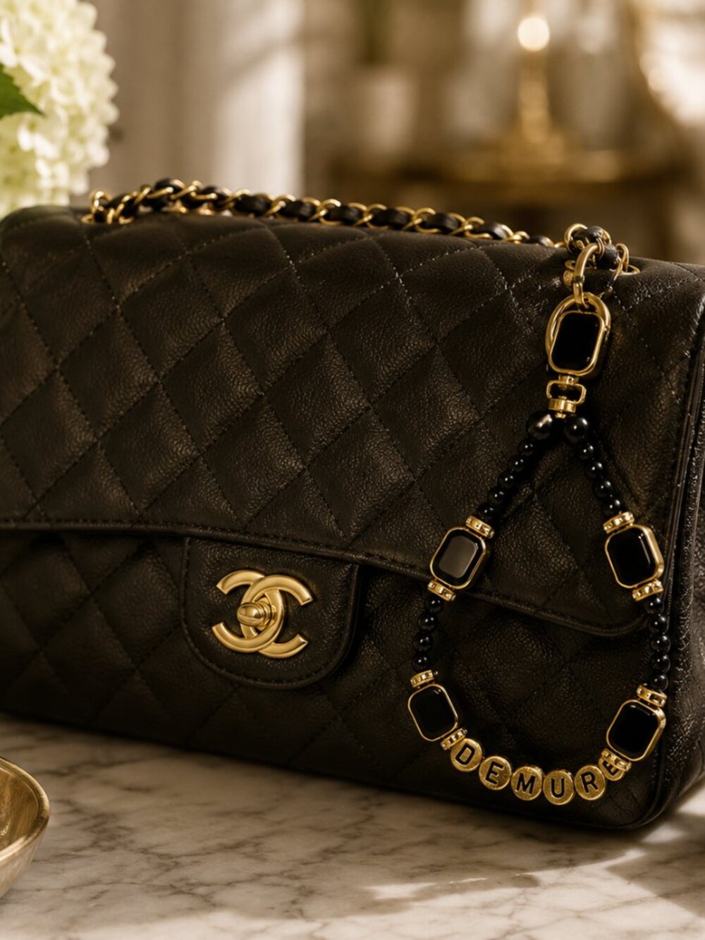 Demure Bag Charm